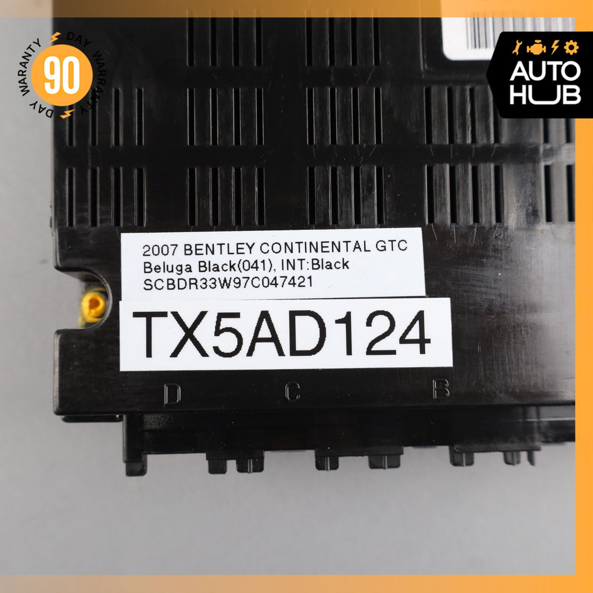 03-13 Bentley Continental GTC GT AC A/C Heater Control Module OEM 52k - photo 10