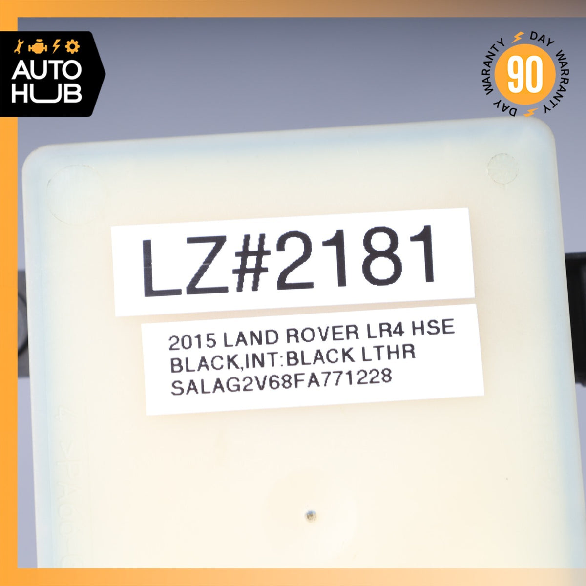 Land Rover LR4 HSE Rear Right or Left Side Blind Spot Distance Sensor Module 86k - photo 7