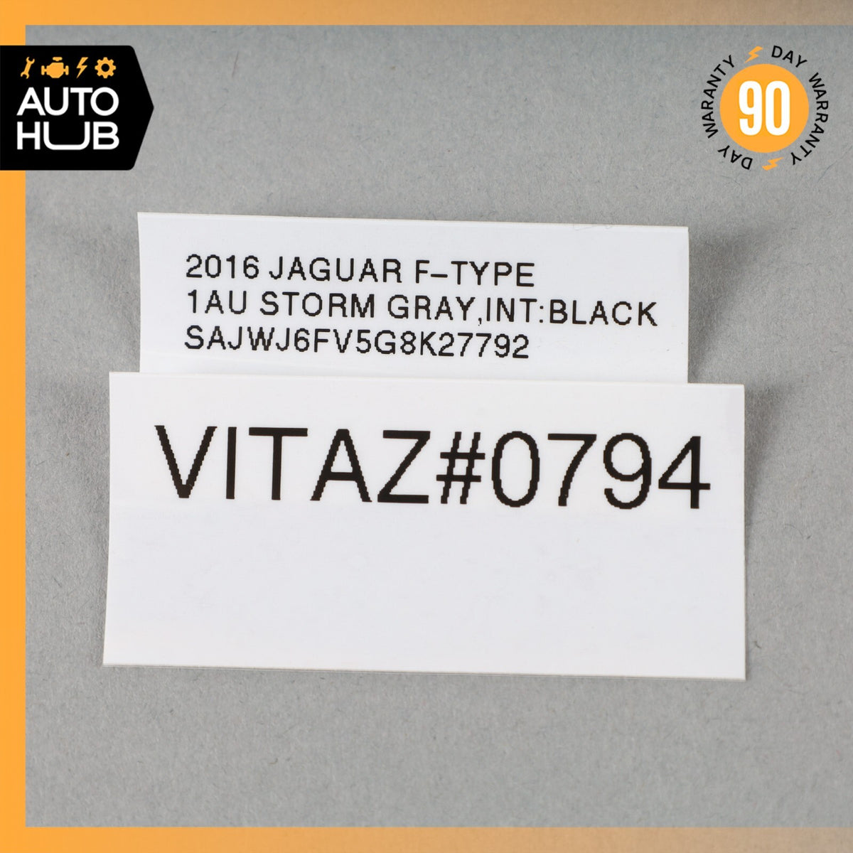 2016 Jaguar X152 F-Type Front Windshield Rain Sensor CPLA17D547AH OEM - photo 8
