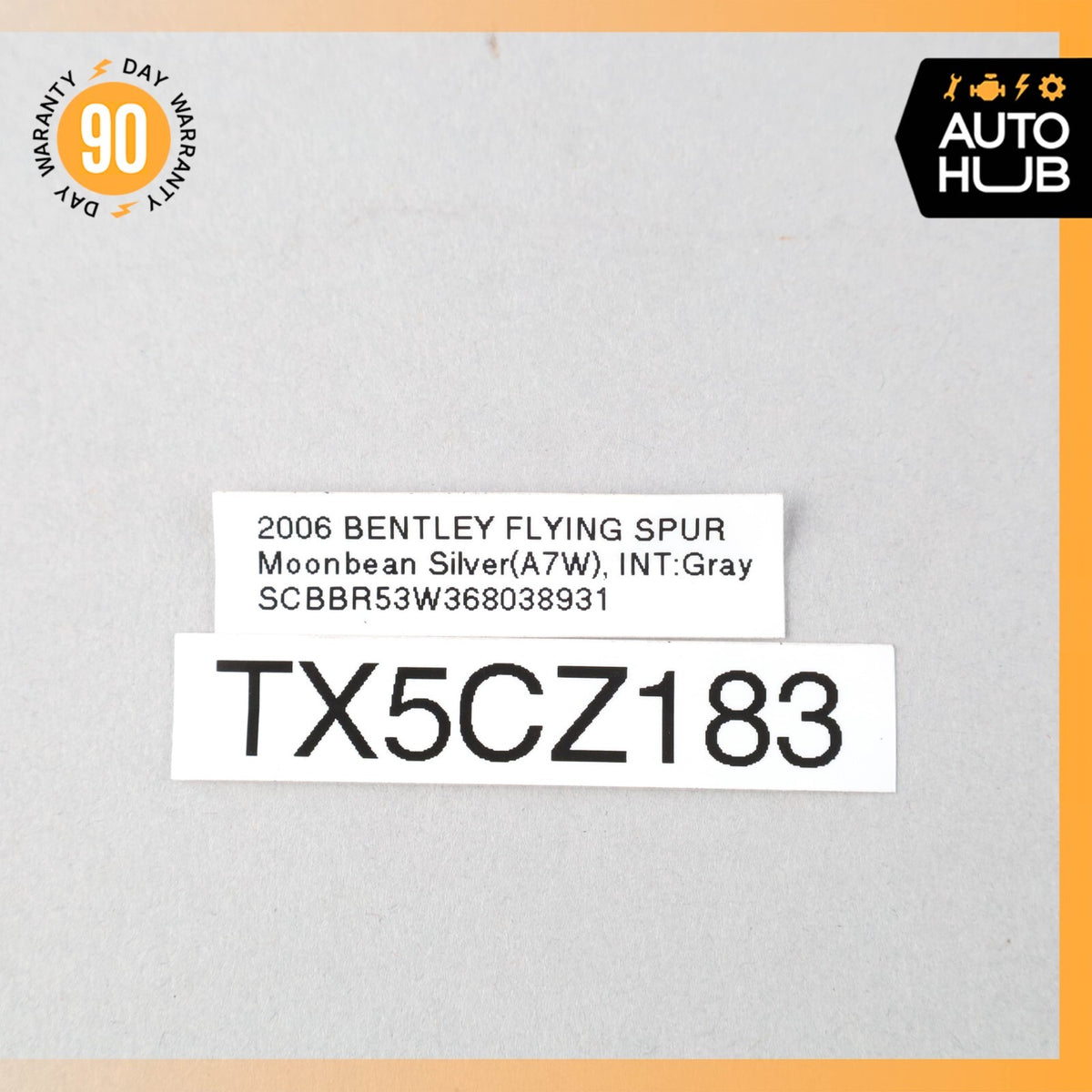 03-12 Bentley Continental Flying Spur Engine Motor Smog Air Pump Check Valve OEM - photo 9