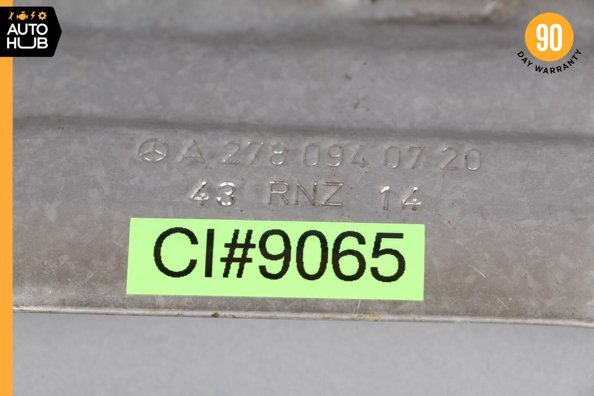 11-20 Mercedes W218 CLS550 E63 CL550 Right Side Heat Shield Plate 2780940720 OEM - photo 11