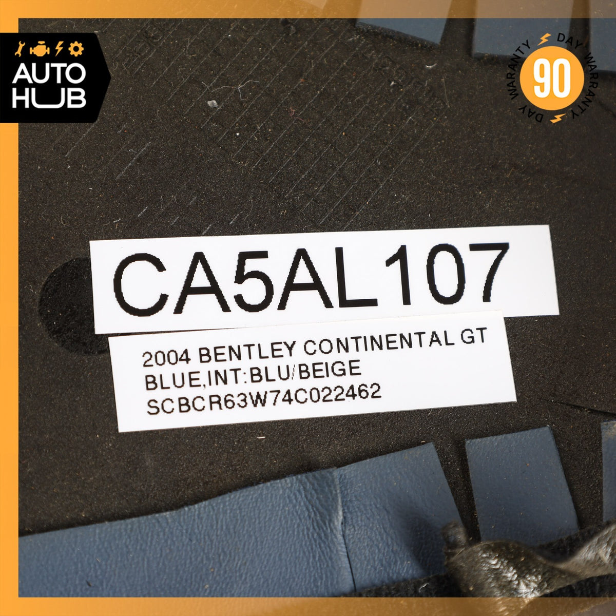 03-10 Bentley Continental GT Coupe Rear Left Side Quarter Upper C Pillar OEM 36k - photo 15