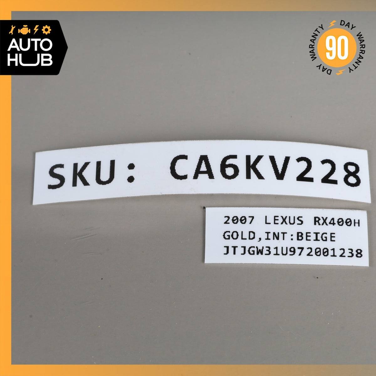07-08 Lexus XU30 RX400H Steering Column Angle Sensor Clock Spring OEM - photo 12