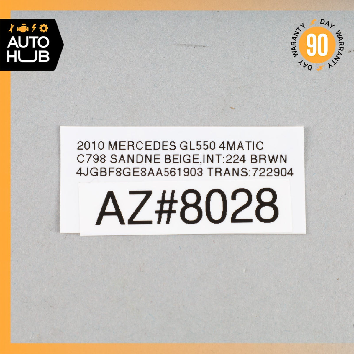06-13 Mercedes X164 GL550 R350 CL550 S550 Yaw Turn Rate Sensor 0055422018 OEM - photo 6