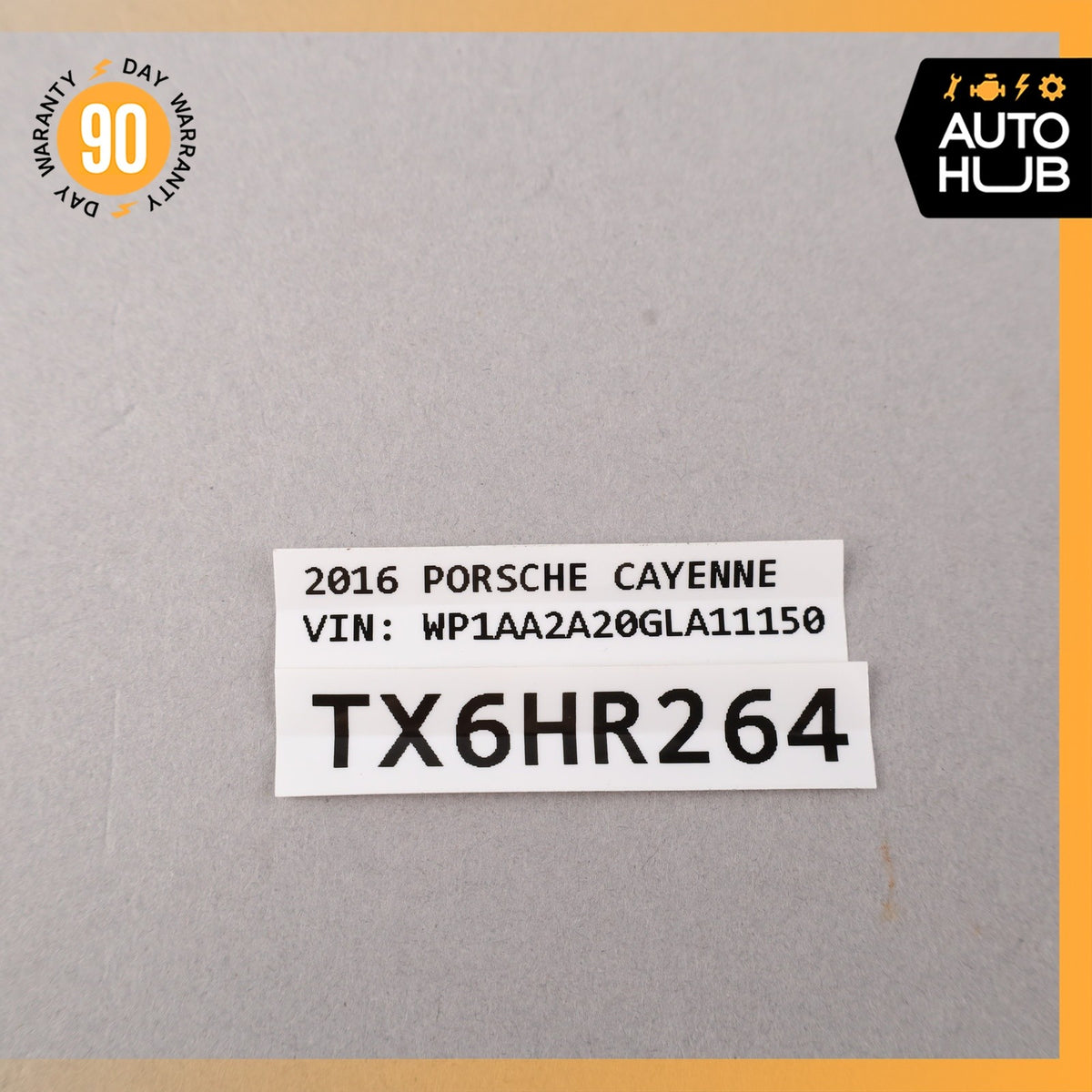 11-18 Porsche Cayenne 958 3.6L Oxygen O2 Sensor Lambda 03H906262N OEM - photo 8