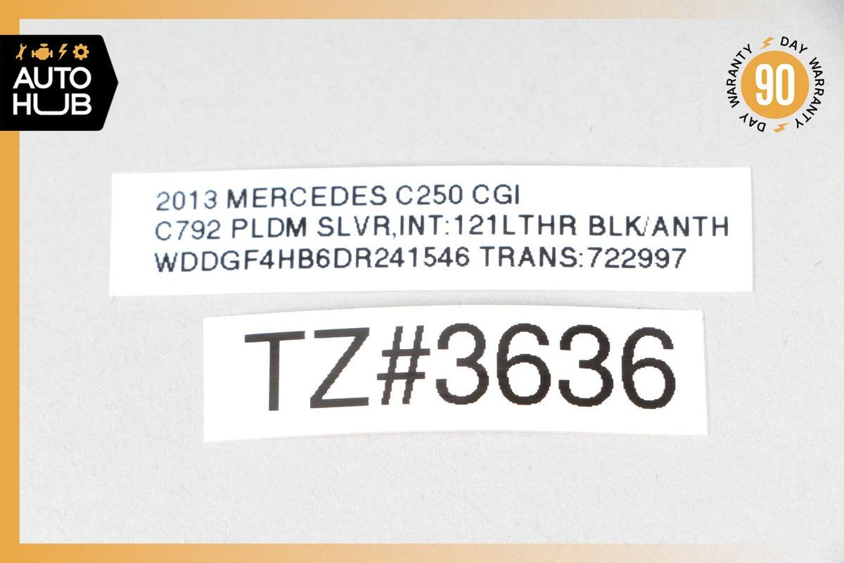 12-15 Mercedes W204 C250 C300 C350 Right Side Exterior Door Handle OEM 75k - photo 12