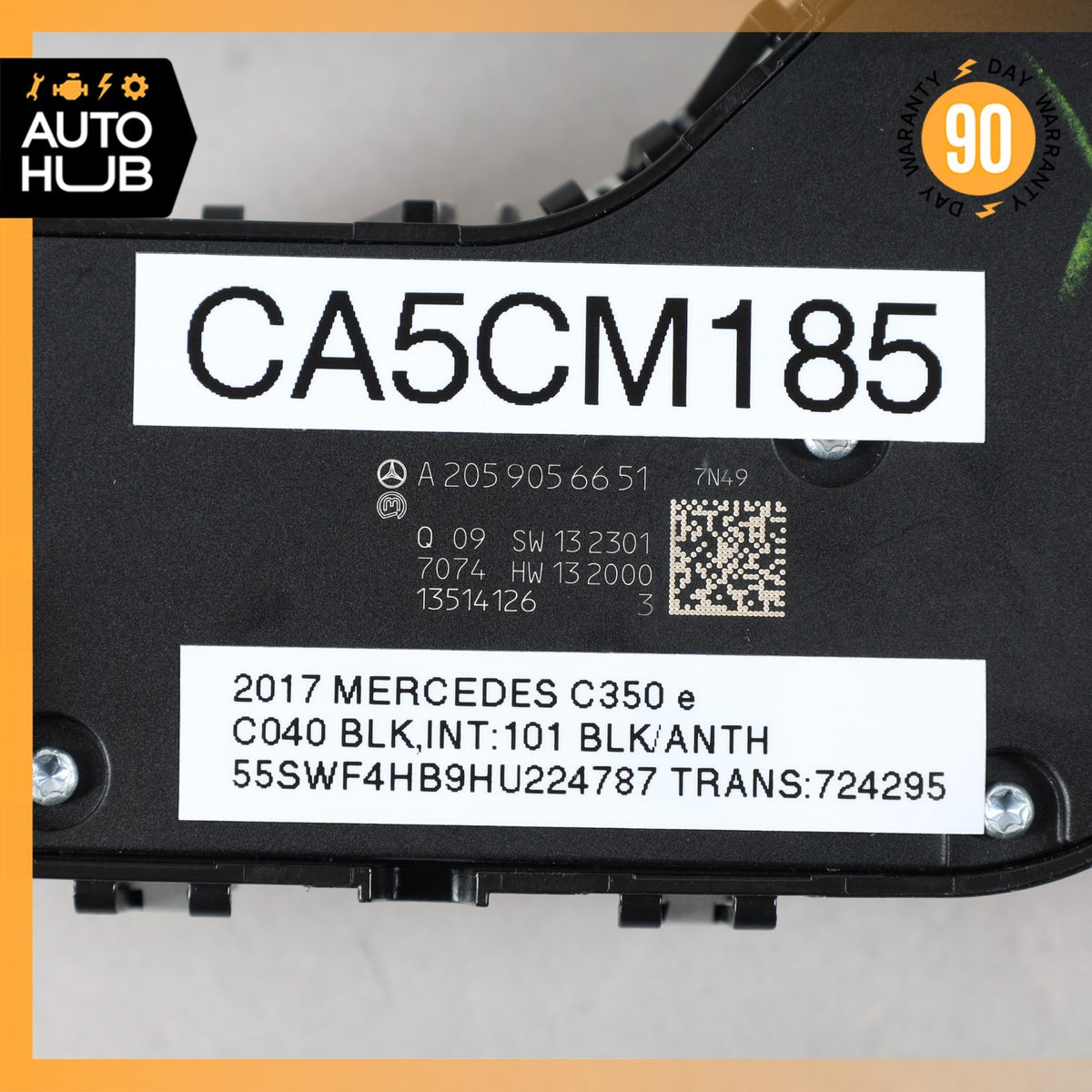 15-21 Mercedes W205 C350e GLC43 AMG Left Driver Seat Control Switch Module OEM - photo 10