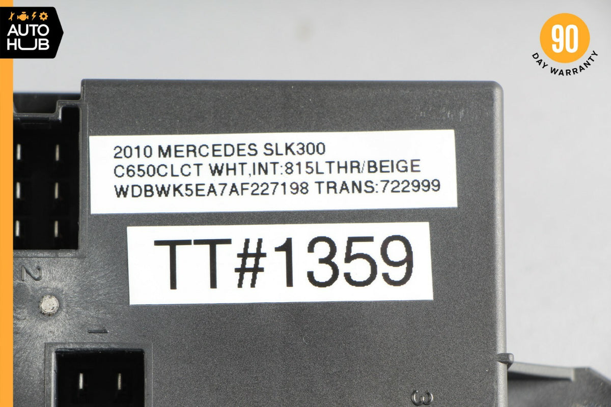 05-11 Mercedes R171 SLK300 SLK350 Heating Heated Seat Seats Control Module OEM - photo 9
