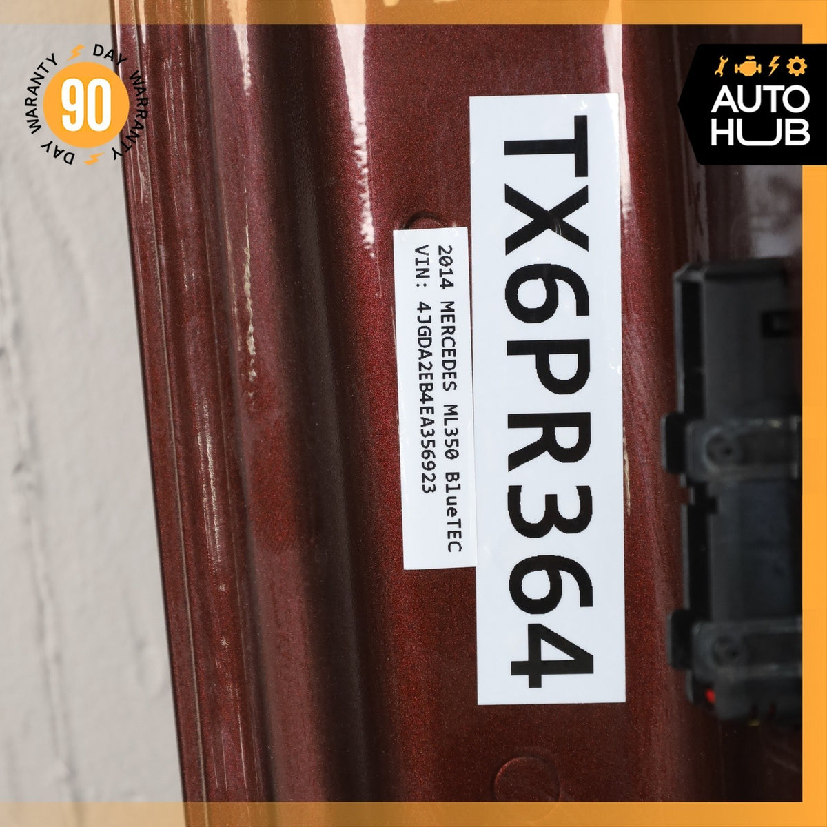 12-19 Mercedes W166 ML350 GLE550 Front Right Passenger Side Door Shell OEM - photo 22
