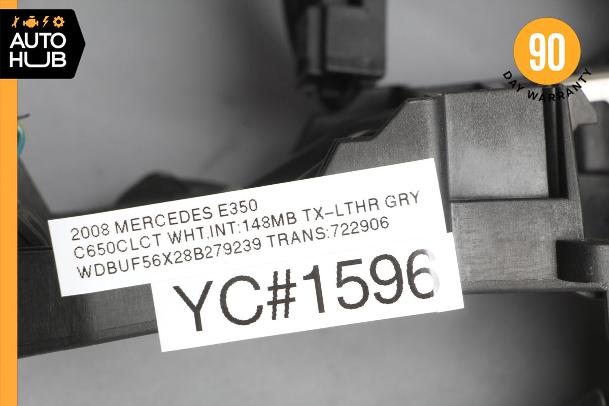 07-09 Mercedes W211 E350 E320 Front Right Side Door Handle Keyless Go White OEM - photo 12