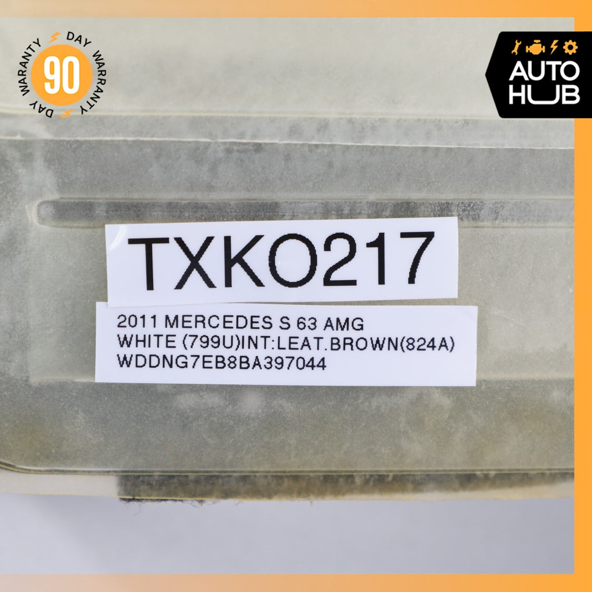 10-13 Mercedes W221 S63 S400 S550 Front Right Top Upper Seat Bladder Bolster OEM - photo 12