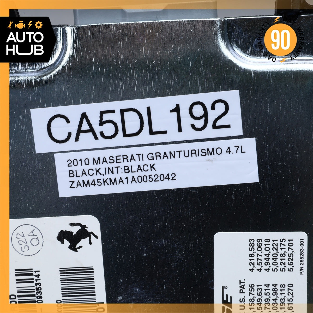 05-19 Maserati GranTurismo M145 / Ferrari F430 Bose Audio Amplifier Amp OEM 23k - photo 12