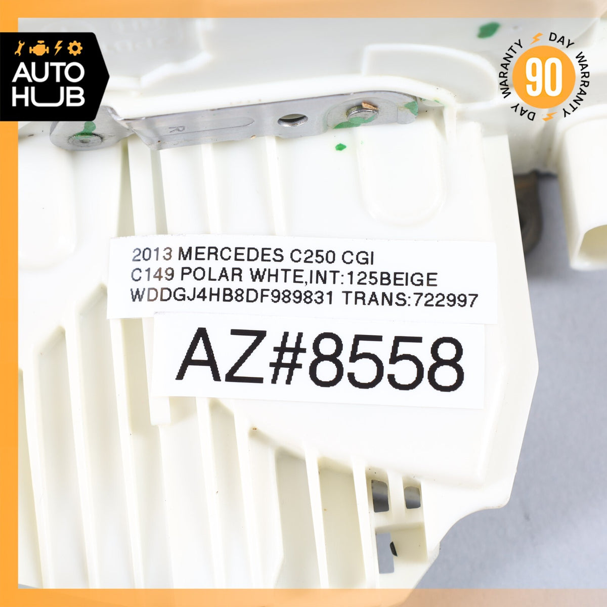 08-14 Mercedes W204 C250 C300 C350 Front Right Door Lock Latch Actuator OEM - photo 13