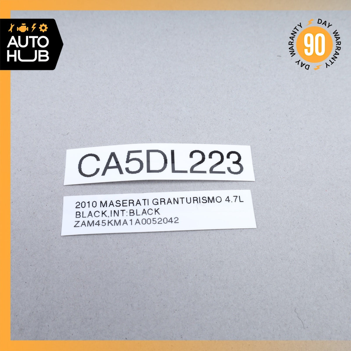 10-19 Maserati GranTurismo M145 Left Side Tonneau Cover Lift Cylinder OEM 23k - photo 11