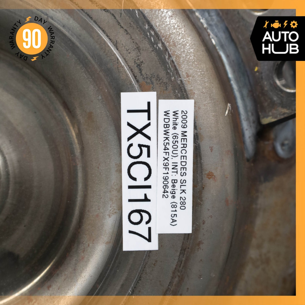 06-11 Mercedes R171 SLK300 722.9 7G Automatic Transmission Assembly 722.999 74k - photo 17