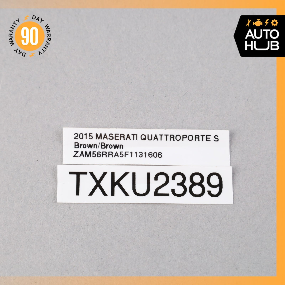 14-23 Maserati Quattroporte S Q4 M156 Rear Center Console Trim Plate OEM - photo 13