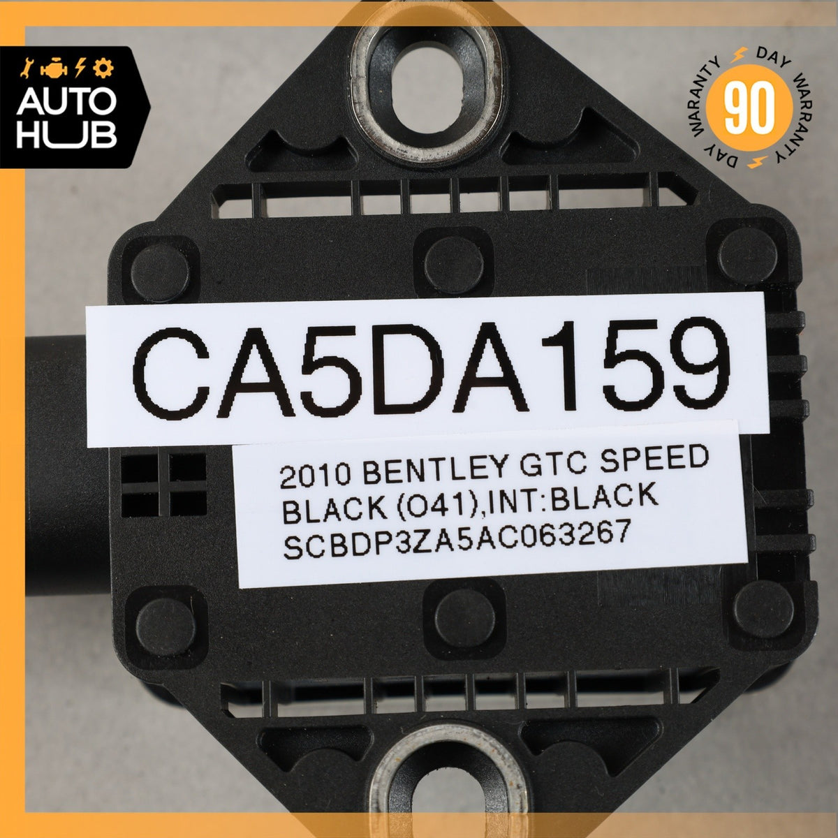 Bentley Continental GTC Speed YAW Acceelration Speed Sensor 4F0907637A OEM - photo 7