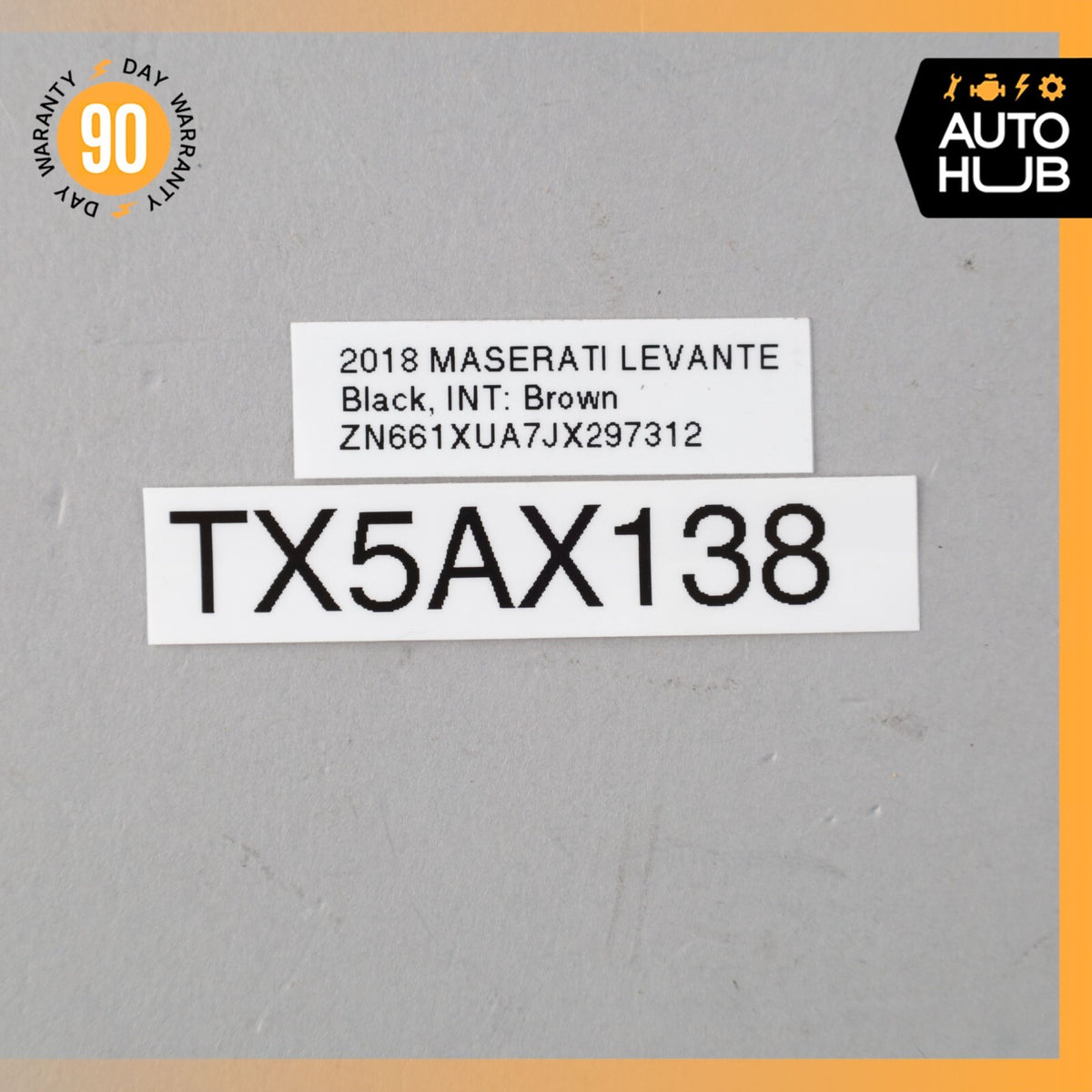 2018 Maserati Levante M161 Transmission Oil Cooler Line Hose Pipe OEM 64k - photo 11