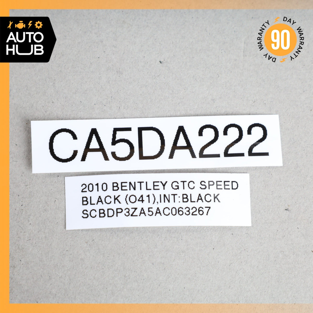 07-18 Bentley Continental GTC Rear Windshield Glass Wire Harness OEM - photo 6