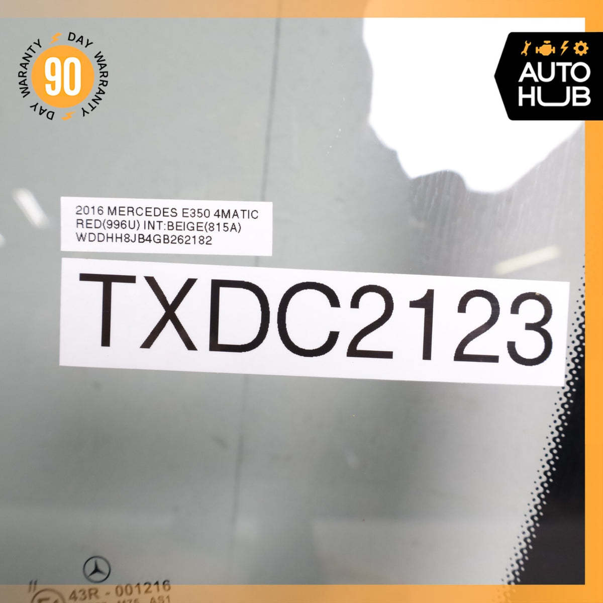 14-16 Mercedes W212 E350 E550 Front Windshield Wind Shield Window Glass OEM 20k - photo 18