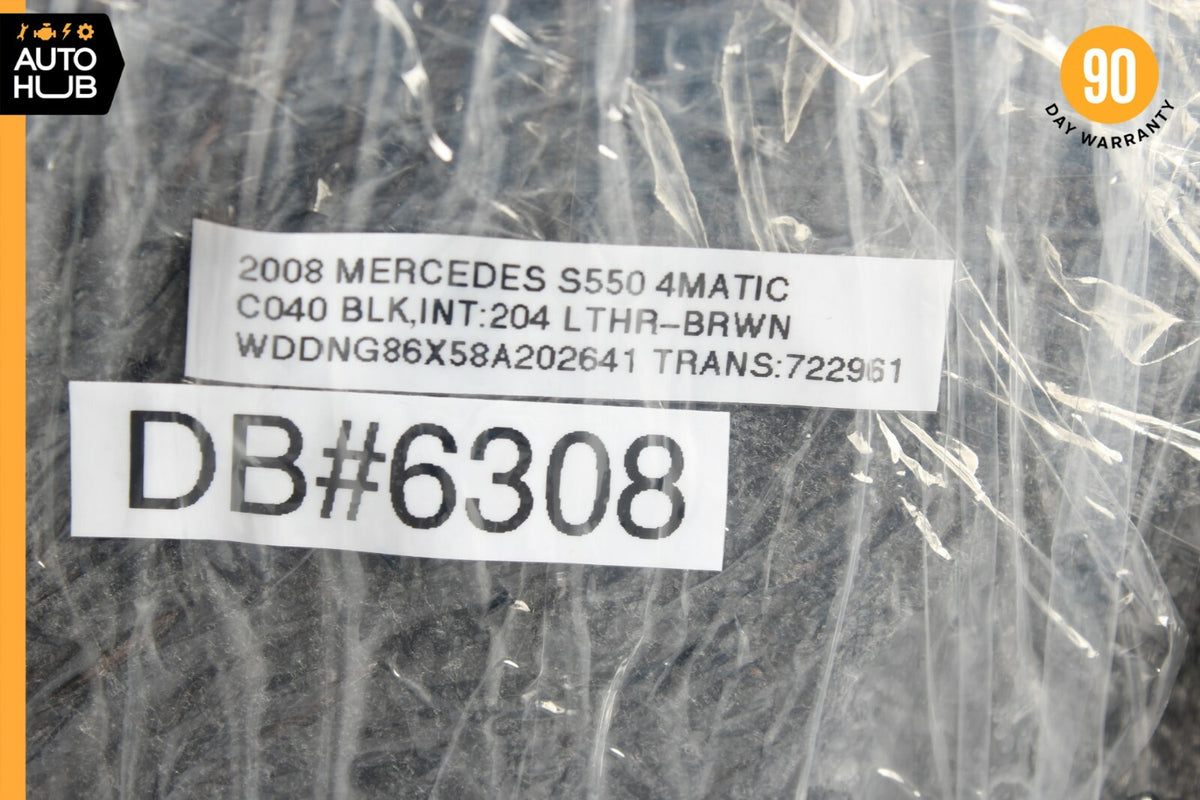 07-09 Mercedes W221 S550 S450 Front Right Lower Bottom Seat Bladder Bolster OEM - photo 12