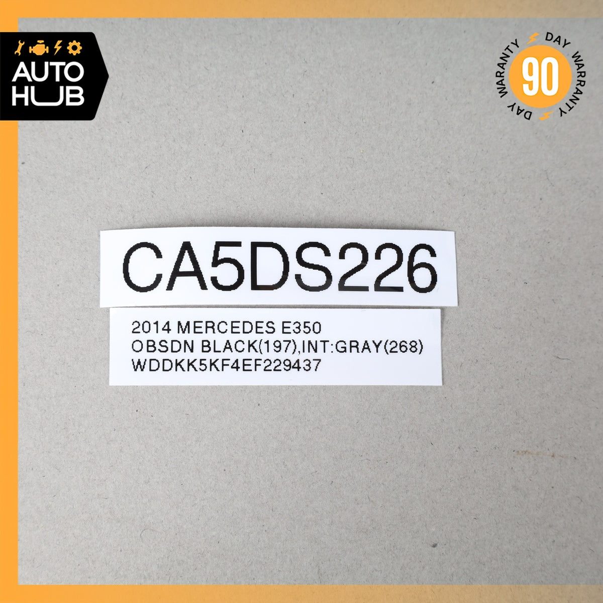 11-17 Mercedes W207 E350 E400 Folding Top Case Cover Left Driver Side OEM 57k - photo 7