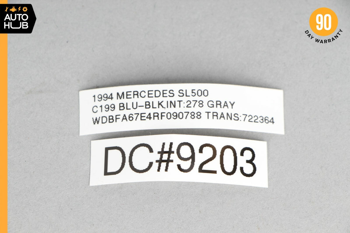 90-94 Mercedes R129 SL500 Rear Right Passenger Pad Wear Sensor 1295406909 OEM - photo 7