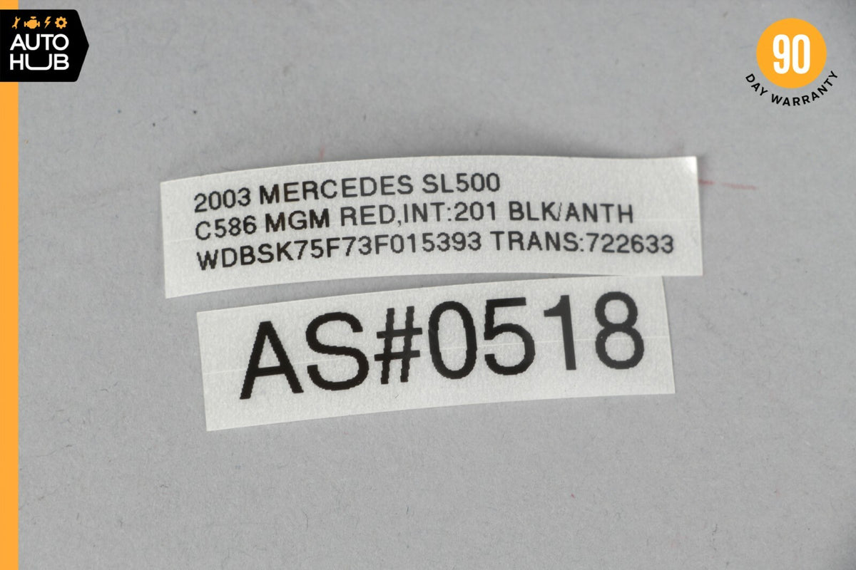 03-04 Mercedes R230 SL500 SL600 Center Console Shifter Trim Bezel 2302670388 OEM - photo 12