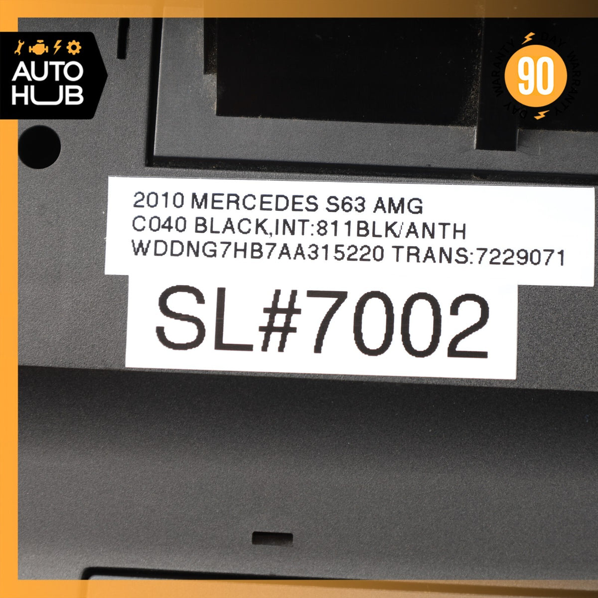 07-13 Mercedes W221 S63 S350 Front Left Driver Side Under Seat Control Unit OEM - photo 9