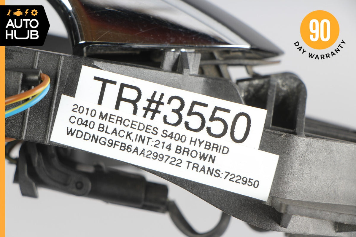 07-13 Mercedes W221 S400 S550 Rear Left Exterior Door Handle Keyless Go OEM - photo 12