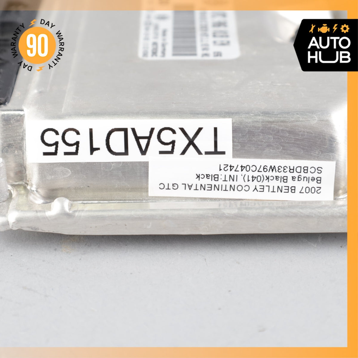 2007 Bentley Continental GTC GT 6.0L W12 Engine Control Module ECU OEM 52k - photo 13