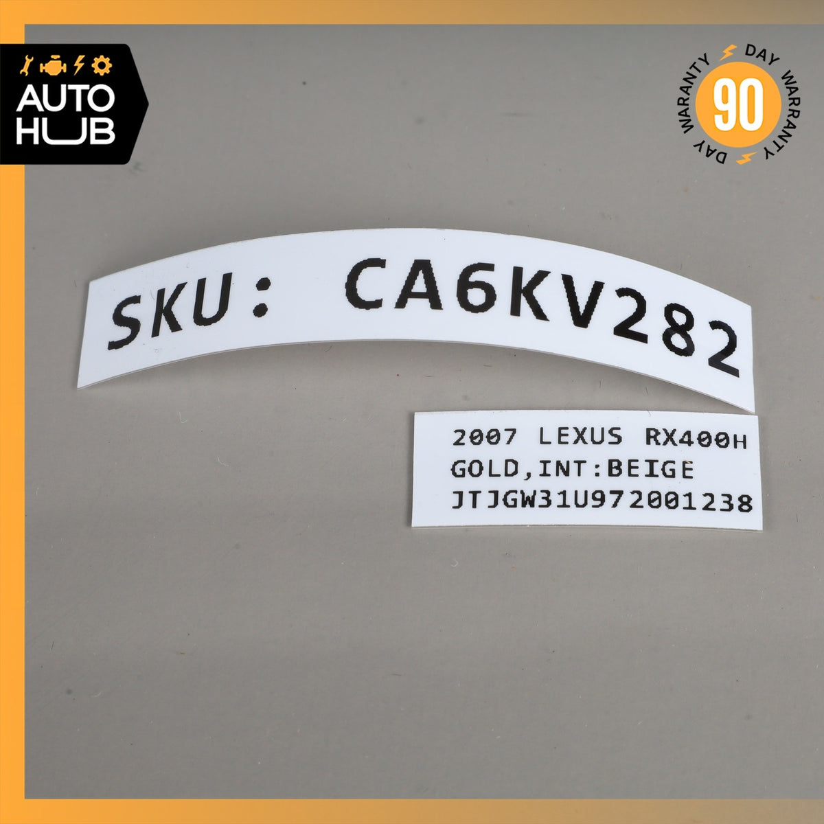 07-09 Lexus XU30 RX400H RX350 Rear Left Side Window Regulator Switch Trim OEM - photo 7