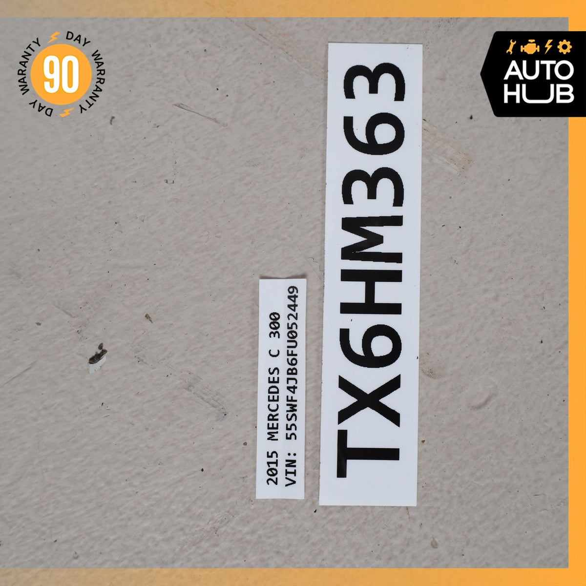 15-21 Mercedes W205 C300 C350e C400 C450 AMG Left Side Door Shell White OEM - photo 19