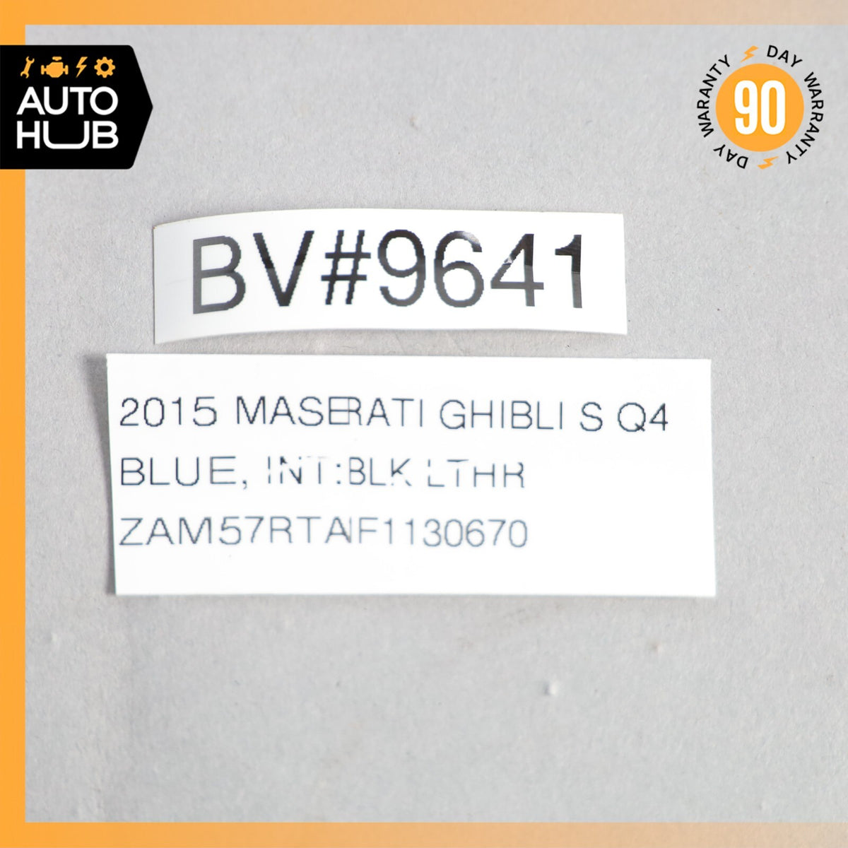 14-20 Maserati Ghibli M157 Rear Anti Roll Sway Bar Stabilizer 670002678 OEM 75k - photo 23