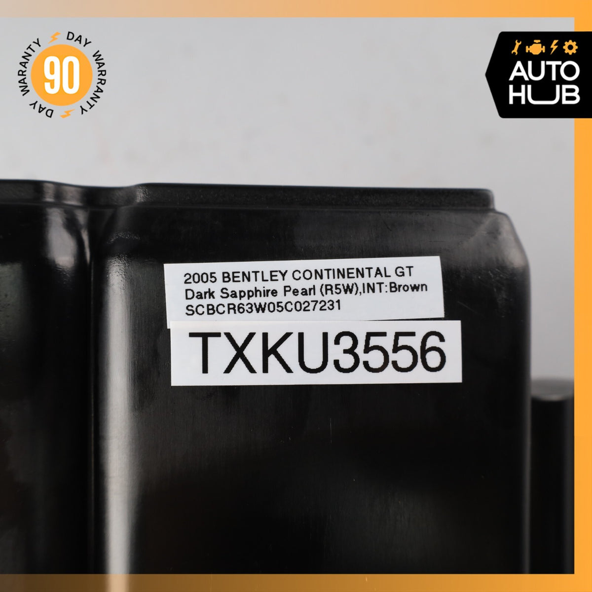03-17 Bentley Continental GT GTC Fuel EVAP Charcoal Canister Box Vapor OEM 53k - photo 9