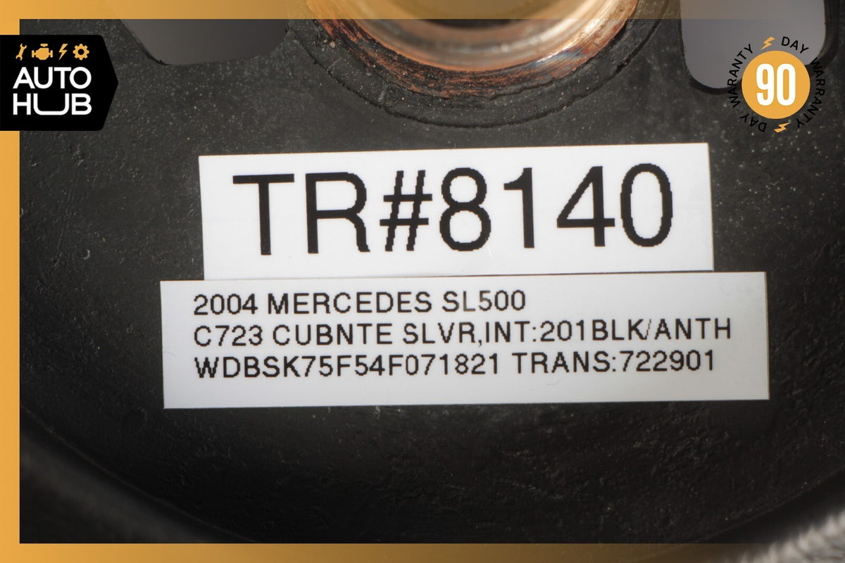 03-09 Mercedes R230 SL500 CLK350 CLK500 Steering Wheel Black 2304600503 OEM 80k - photo 12