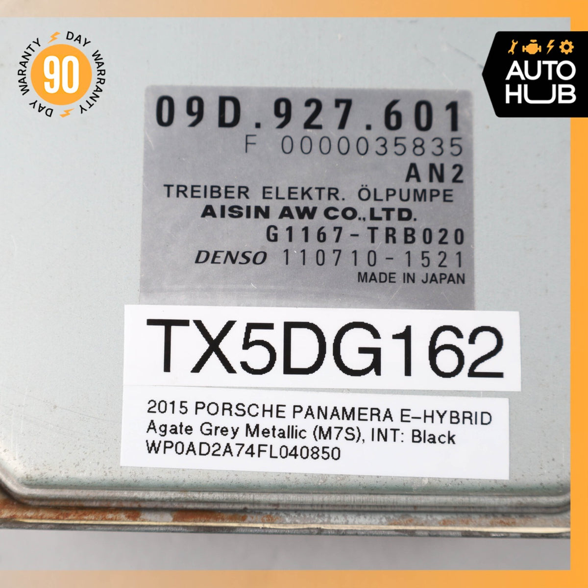 Porsche Panamera 970 E-Hybrid Engine Oil Pump Control Module Unit OEM - photo 8