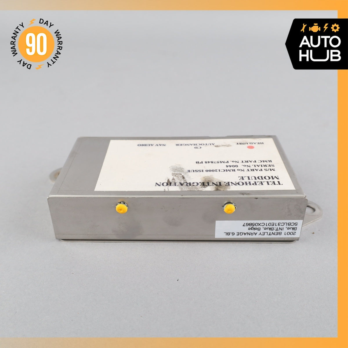 99-04 Bentley Arnage / RR Seraph Telephone Integration Computer Module Unit OEM - photo 4