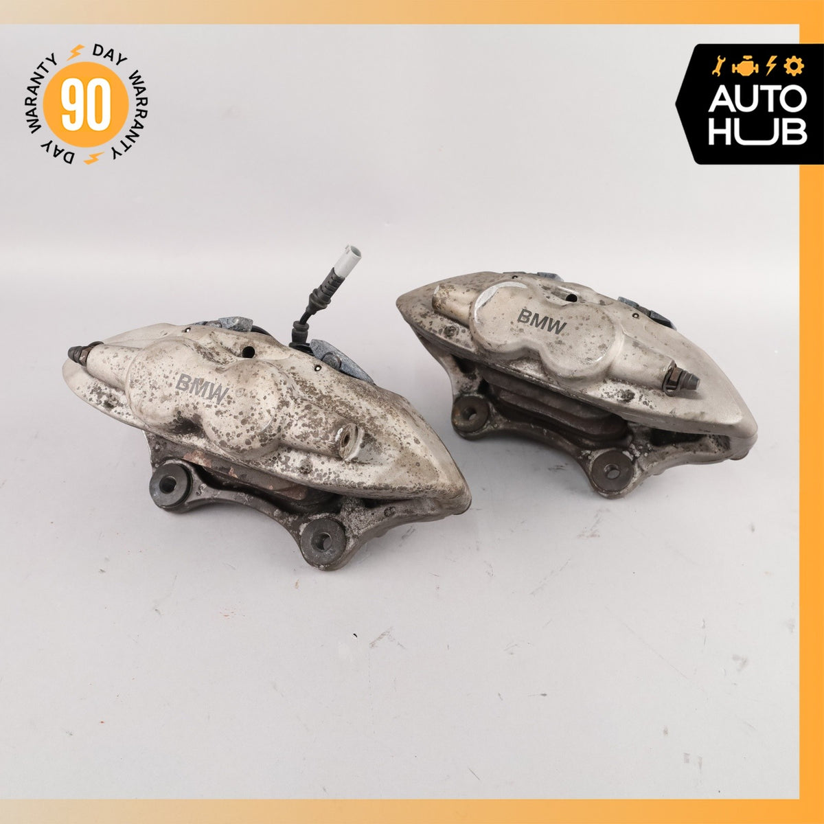 12-21 BMW F33 435i 428i 330i 335i Front Left & Right Brake Caliper Set OEM 82k - photo 2