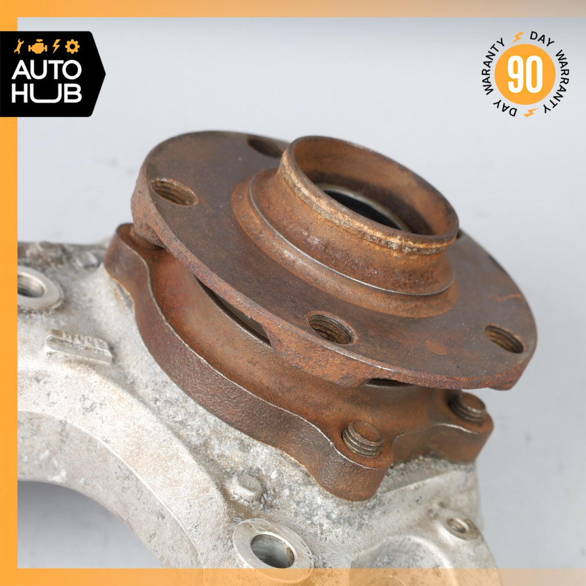 03-13 Bentley Continental GT Flying Spur Rear Left Side Spindle Knuckle Hub OEM - photo 4