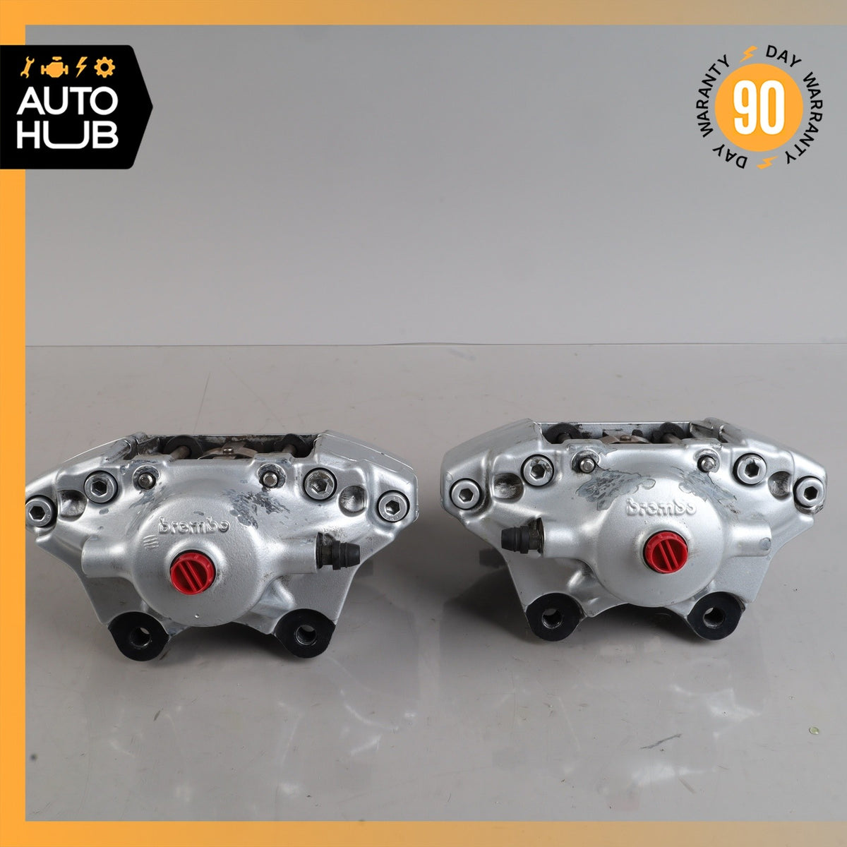 03-06 Maserati Quattroporte Rear Left & Right Brake Caliper Calipers Set OEM 84k - photo 9