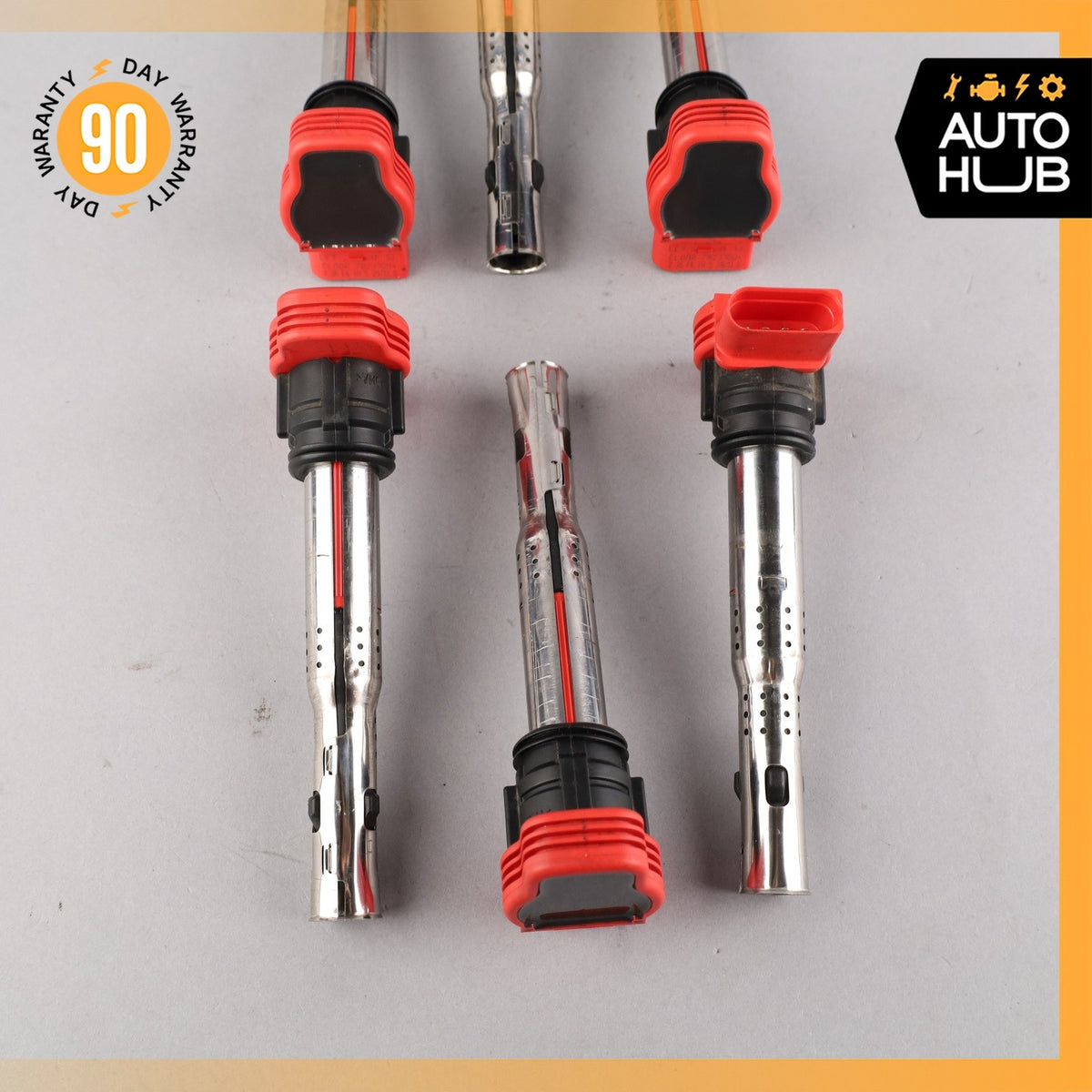 10-16 Audi B8 S4 A4 Engine Motor Starter Ignition Coil Coils Set OEM - photo 4