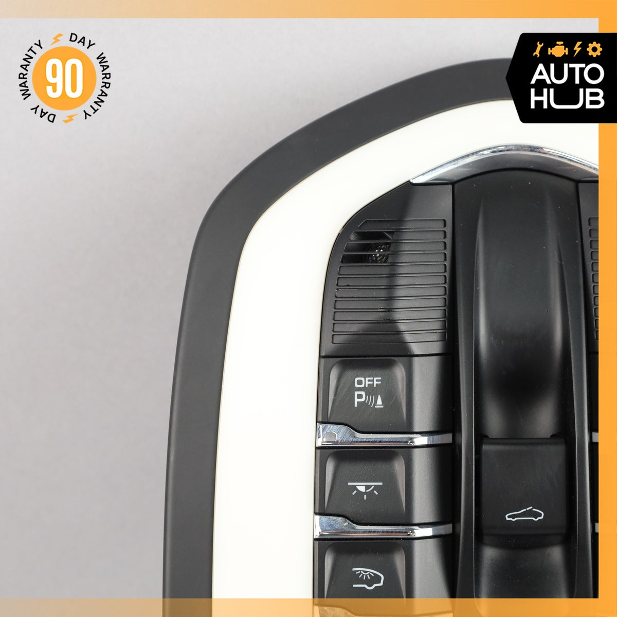 10-18 Porsche Cayenne 958 Panamera Front Overhead Dome Light Lamp Black OEM - photo 3