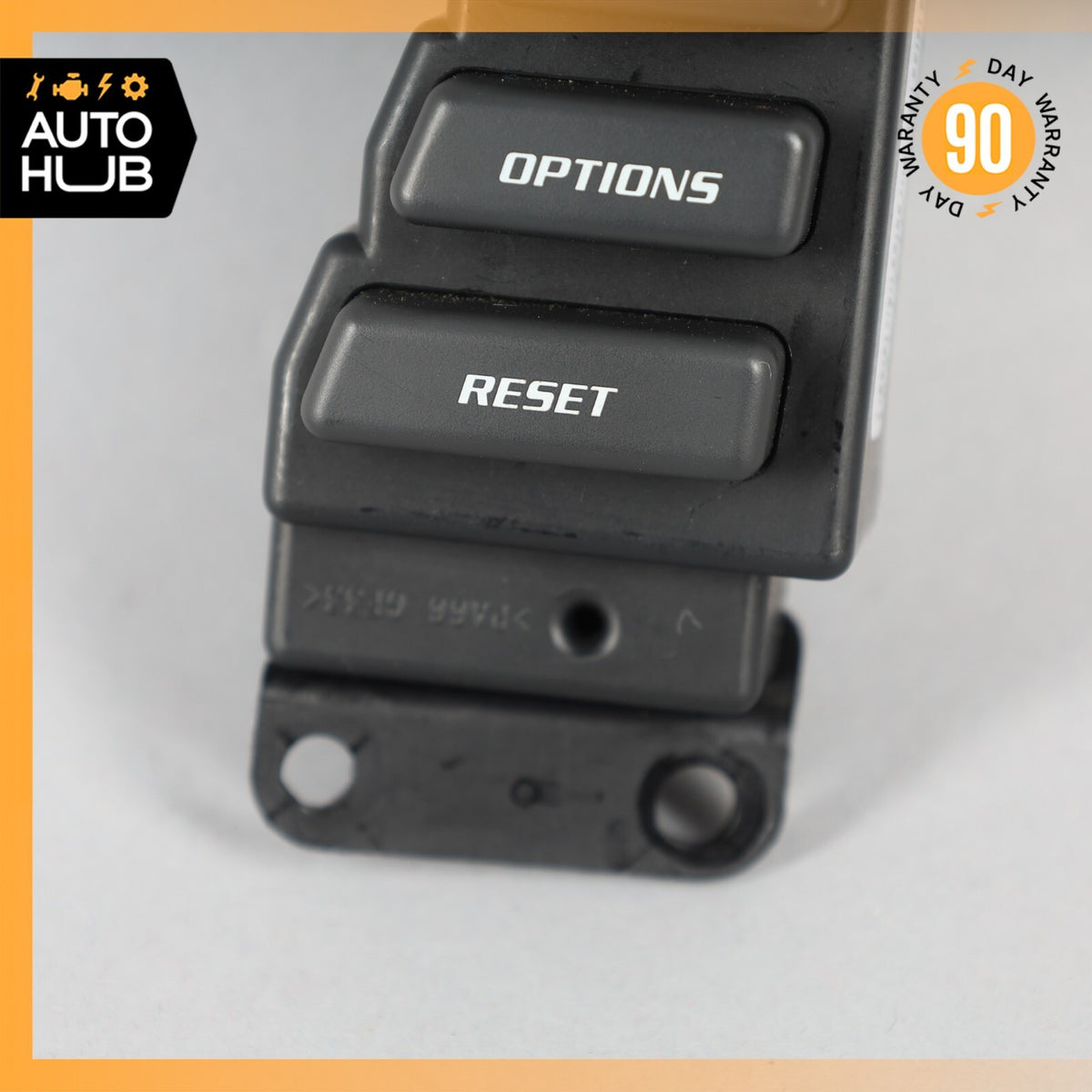 04-09 Cadillac XLR Information Display Switch Button 15251160 OEM 51k - photo 4