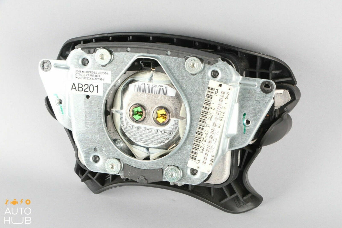 Mercedes W219 CLS550 E350 SL500 Steering Wheel Airbag Air Bag Black OEM - photo 8