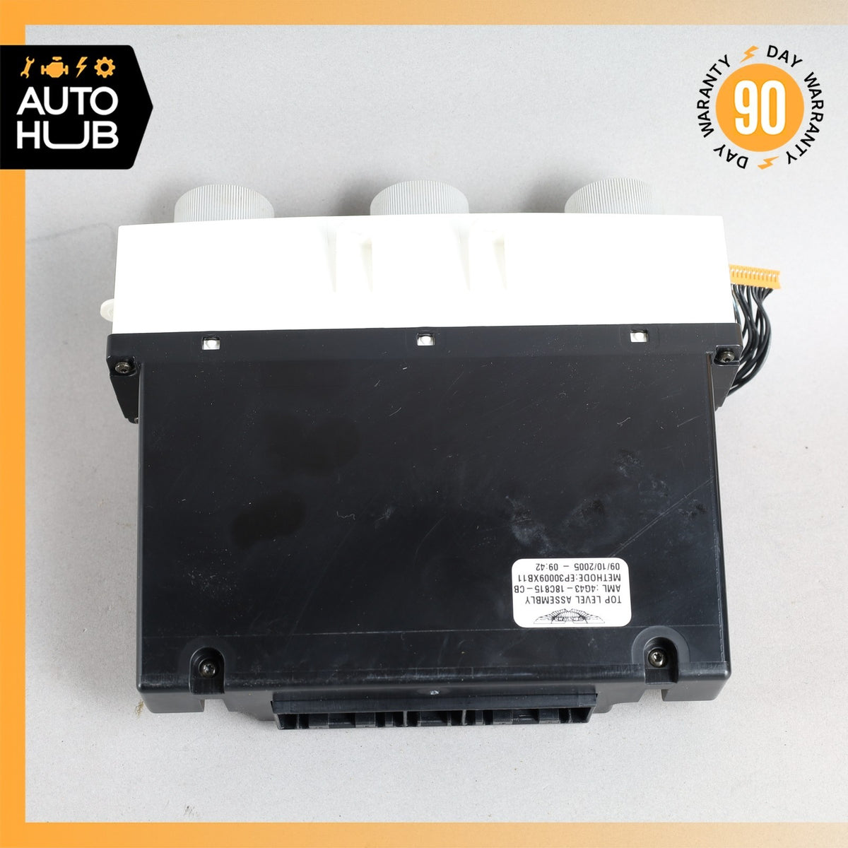 05-09 Aston Martin DB9 V8 Vantage AC Heater Climate Control 4G4318C815CB OEM 34k - photo 10