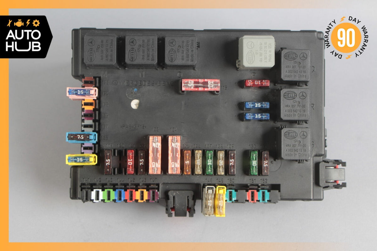 07-09 Mercedes W221 S550 S63 CL550 Rear Trunk Fuse Box Module 2215408301 OEM - photo 7