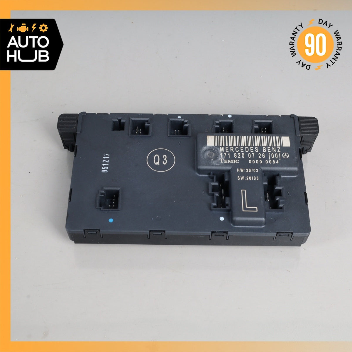 05-08 Mercedes R171 SLK350 SLK55 AMG Left Side Door Control Module OEM - photo 3