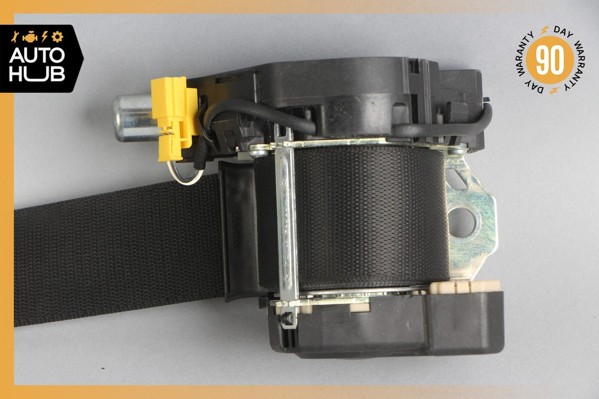 07-13 Mercedes W221 S550 S400 S450 Seat Belt Rear Left Driver Side Black OEM - photo 2
