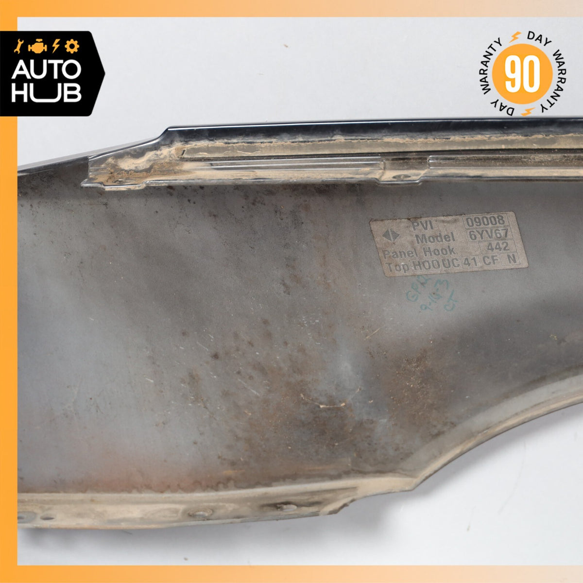 04-09 Cadillac XLR Quarter Panel Rear Left Driver Side Black 10355380 OEM - photo 20